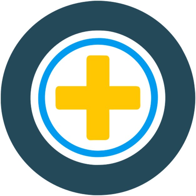 cambiar el vector del icono en el diseño del botón del círculo en el icono de color
