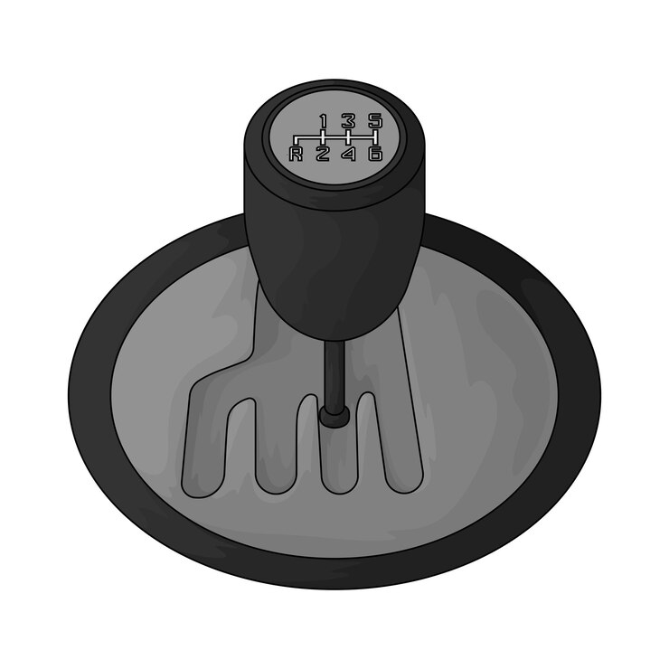 Vector cambio de marchas