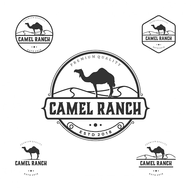 Camel rancho logo vintage