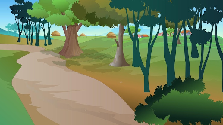 Camino de la jungla de Vector Village