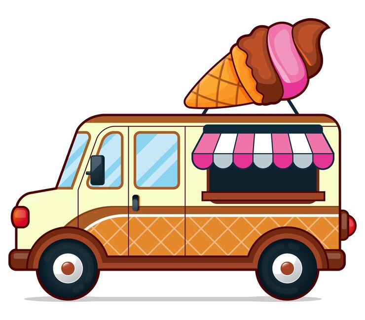 Camión de comida helado