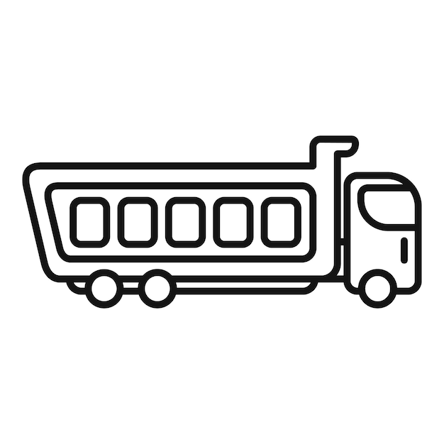 Un camión de descarga está transportando materiales de construcción en un sitio de construcción