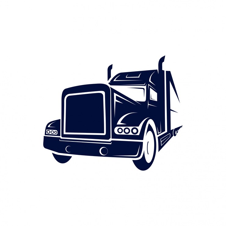 Camión semi logo