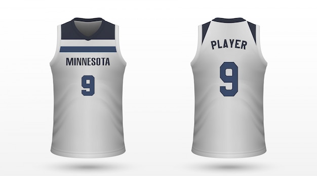 Camisa deportiva realista