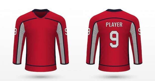 Camisa deportiva realista