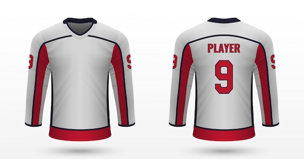 Camisa deportiva realista