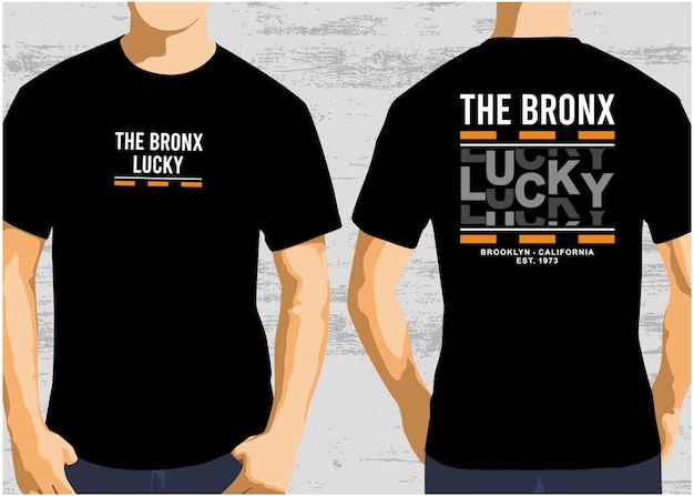 Una camisa que dice la suerte del bronx