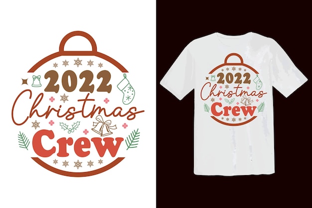 Camisa retro de Navidad SVG Groovy. Diseño de camiseta de regalo familiar de Navidad 2022.