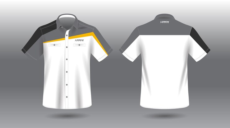 camisa de trabajo de manga corta