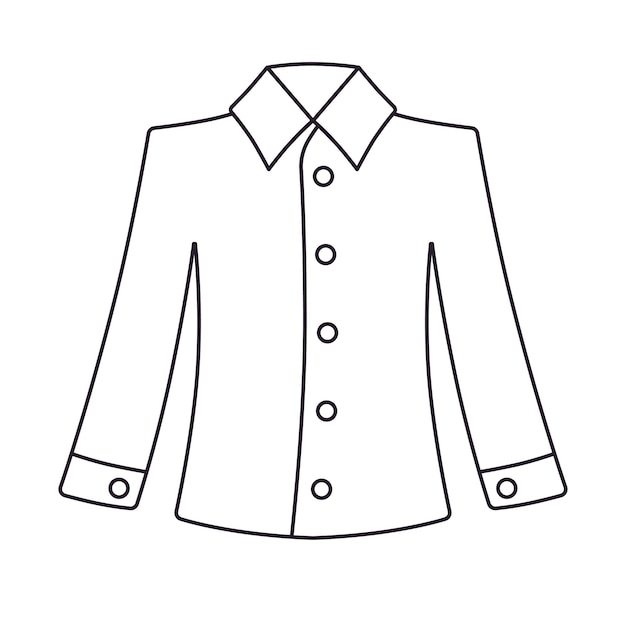 Camisa de vestido blanca
