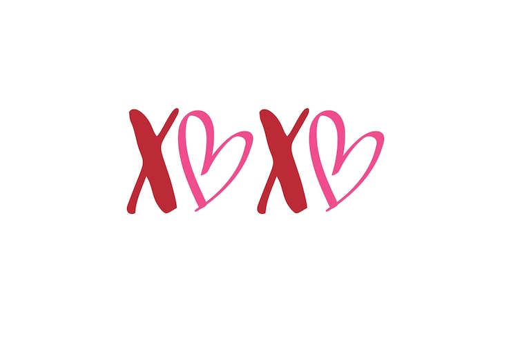 Vector camisa xoxo