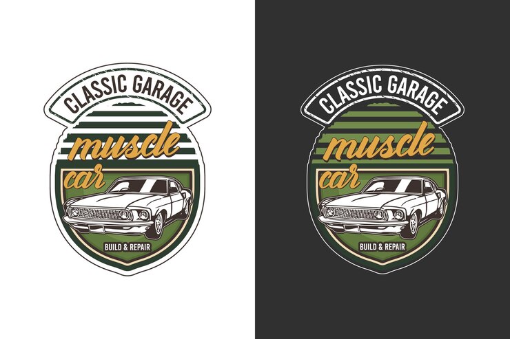 Camiseta de automóviles clásicos de época Diseño gráfico vectorial Músculo camiseta clásica de automóviles antiguos