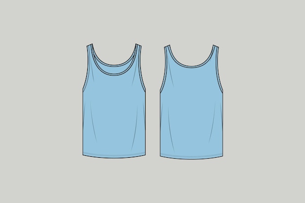 camiseta azul con una tapa azul