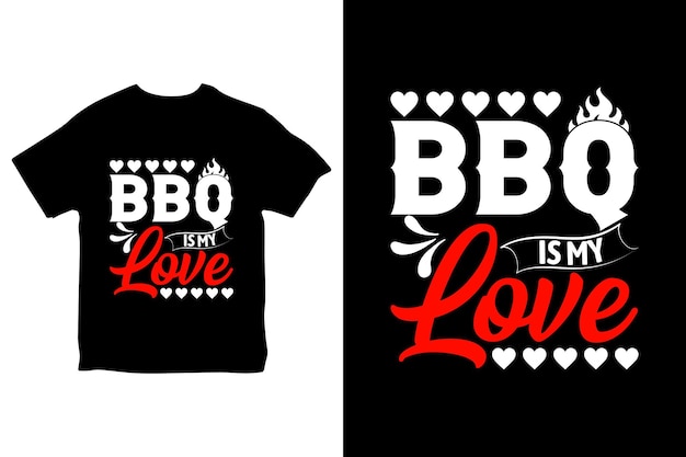 Camiseta BBQ Love