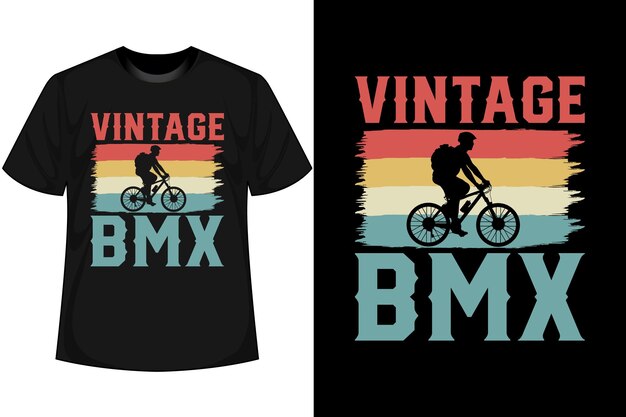 Camiseta de bicicleta BMX VINTAGE