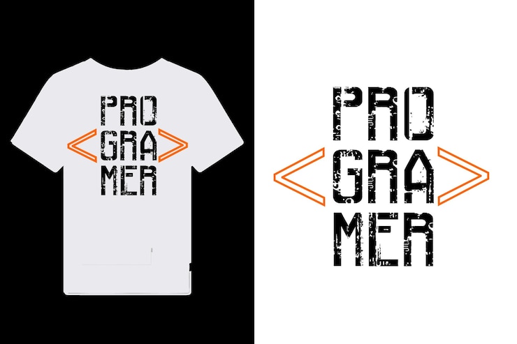 Vector una camiseta blanca que dice "pro gam me".