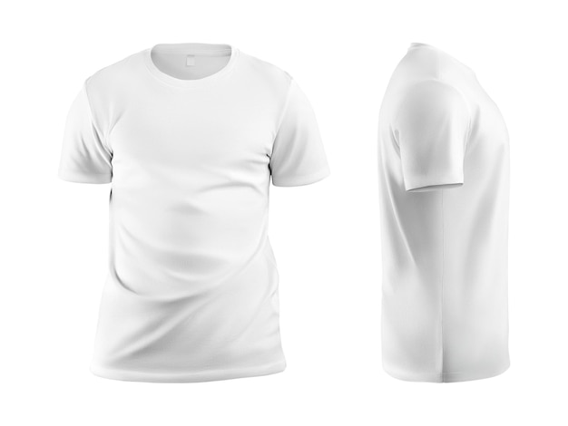 Vector camiseta blanca