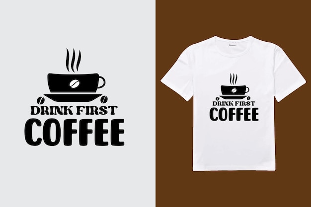 Camiseta café