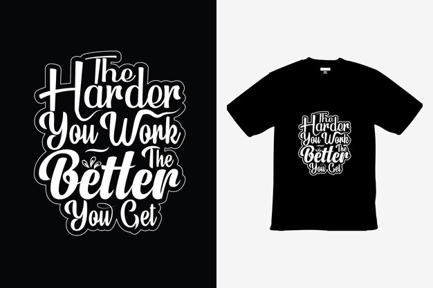 Camiseta de caligrafía, camiseta