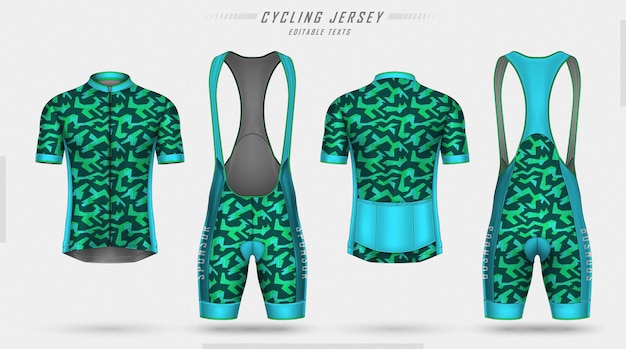 Camiseta de ciclismo delantera y trasera Colección premium de camisetas de ciclismo