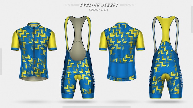Camiseta de ciclismo delantera y trasera Colección premium de camisetas de ciclismo