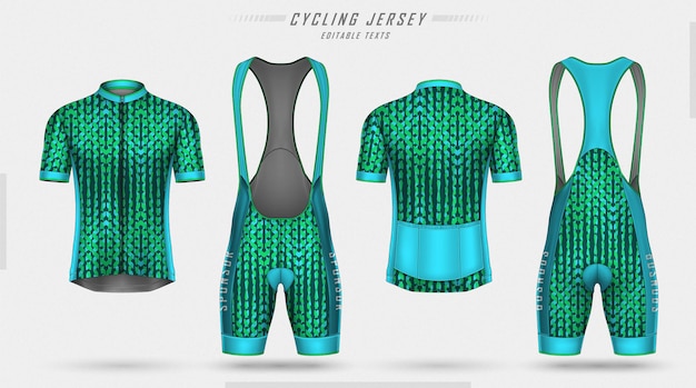 Camiseta de ciclismo delantera y trasera Colección premium de camisetas de ciclismo