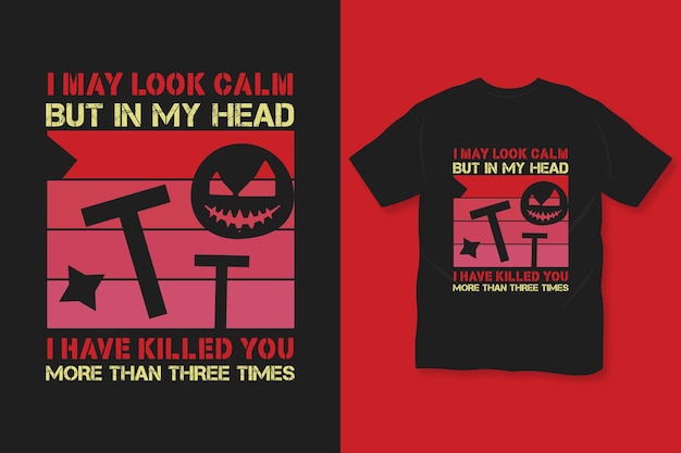 Camiseta de concepto de halloween