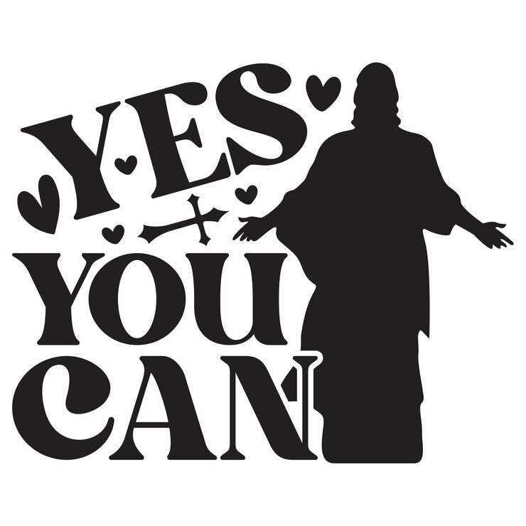 Vector camiseta cristiana y diseño svg jesús svg cita el diseño de camisetas vector de motivación e inspiración