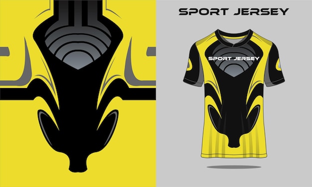 camiseta deporte amarillo para carreras gaming fútbol