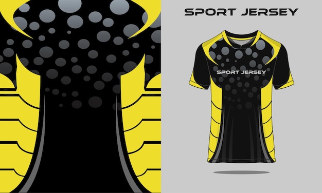 Camiseta deporte amarillo para carreras gaming fútbol