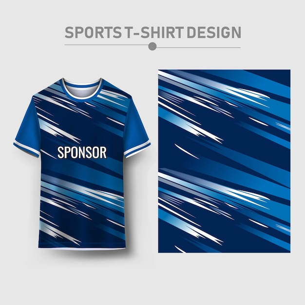 Camiseta deportiva y diseño de fondo