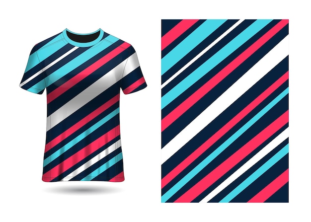 Camiseta deportiva de diseño de textura abstracta para carreras de fútbol, juegos de motocross, ciclismo, vector