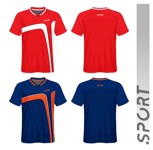 Camiseta deportiva de jersey de fútbol