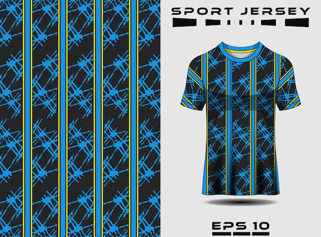 Camiseta deportiva textura abstracta diseño de camiseta para uniformes de equipo camiseta de fútbol camiseta de carreras