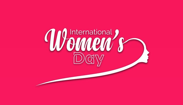 camiseta del día internacional de la mujer feliz, pancarta, afiche, volante, folleto, diseño de tarjeta de invitación