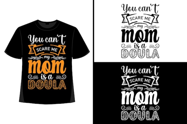 La camiseta del día de la madre El diseño de la camiseta de la madre