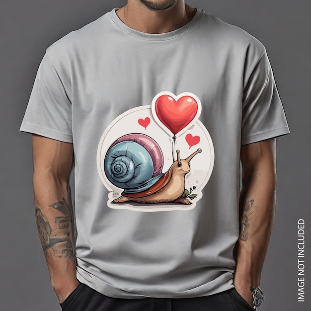 Vector camiseta del día de san valentín