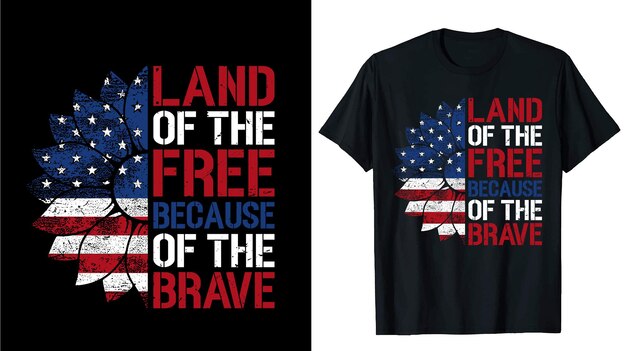 Camiseta del Día de los Veteranos Regalo del Día de la Independencia de los Estados Unidos Camiseta roja y blanca