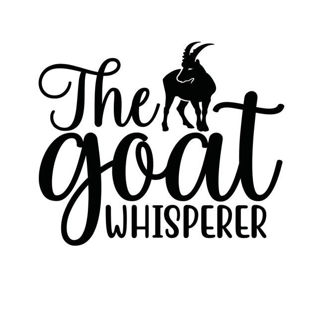 Camiseta de diseño de cabra
