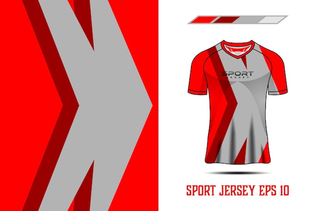 Camiseta diseño deportivo para carreras jersey ciclismo fútbol juego premium vector