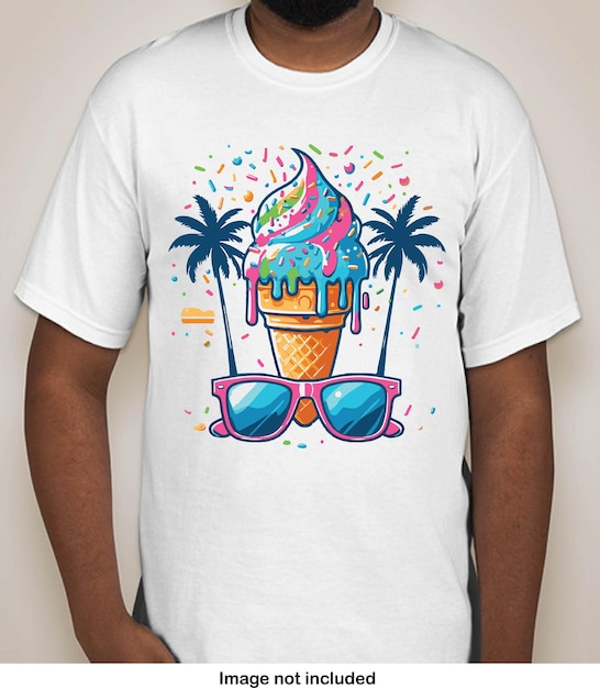 camiseta de diseño de verano