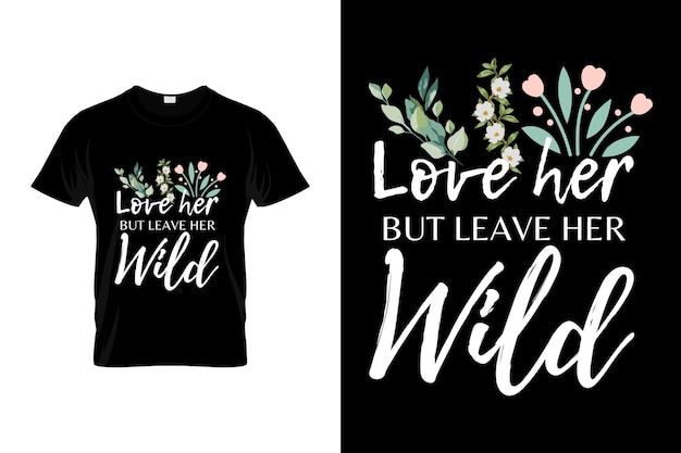 Una camiseta divertida de vectores de la naturaleza lista para imprimir