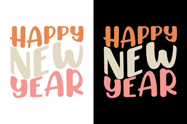 CAMISETA FELIZ AÑO NUEVO AÑO NUEVO
