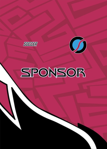 Camiseta de fútbol con el logotipo del patrocinador