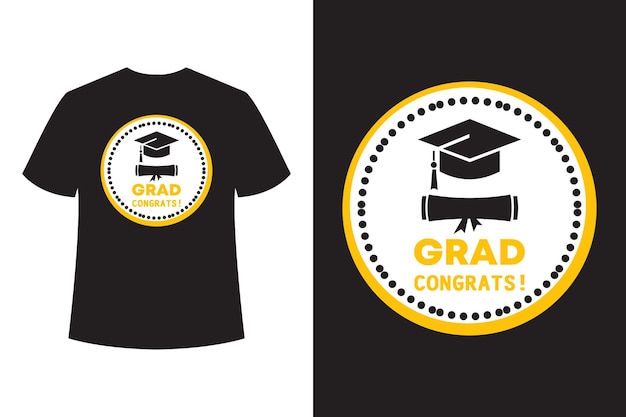 Vector camiseta graduación 2023