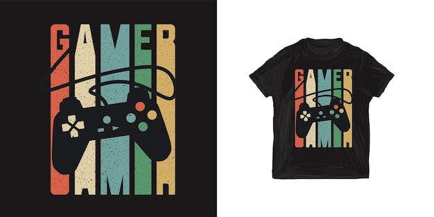 Camiseta gráfica gamer para niño