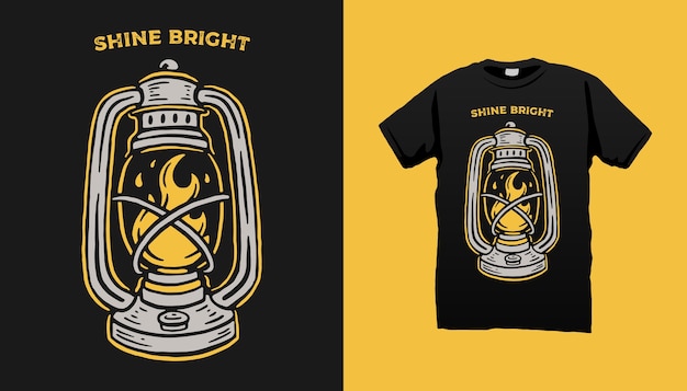Camiseta lámpara de tormenta