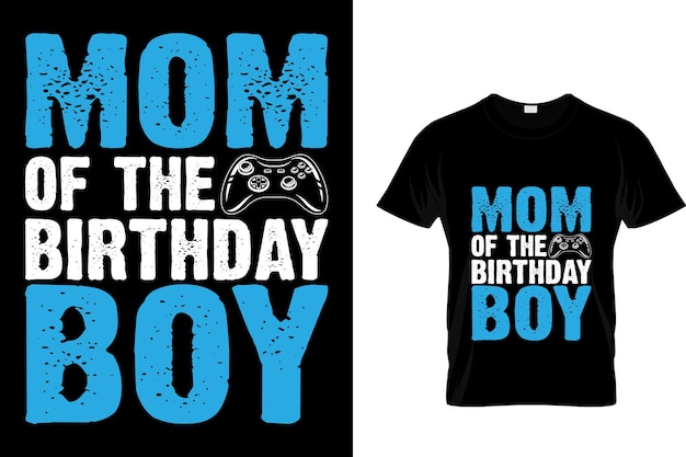 Camiseta mamá del cumpleañero