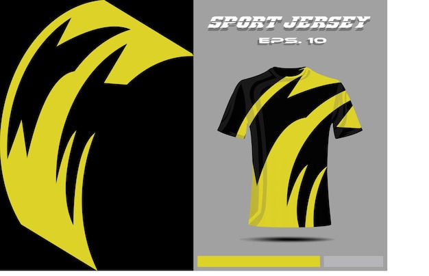 camiseta maqueta plantilla jersey carreras deporte juego diseño