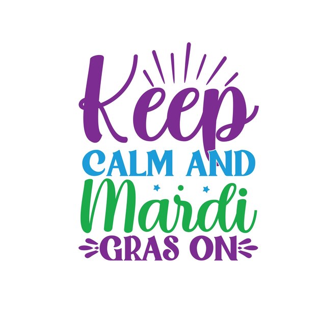 Camiseta de Mardi Gras y circuitos de Mardi Gras